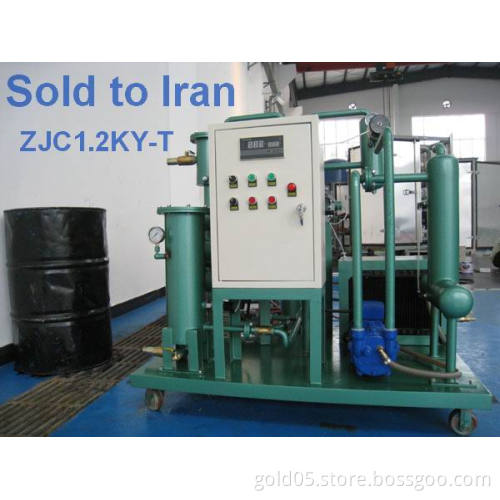 ZJC-T Series Vacuum Turbine Oil Purifier Machines